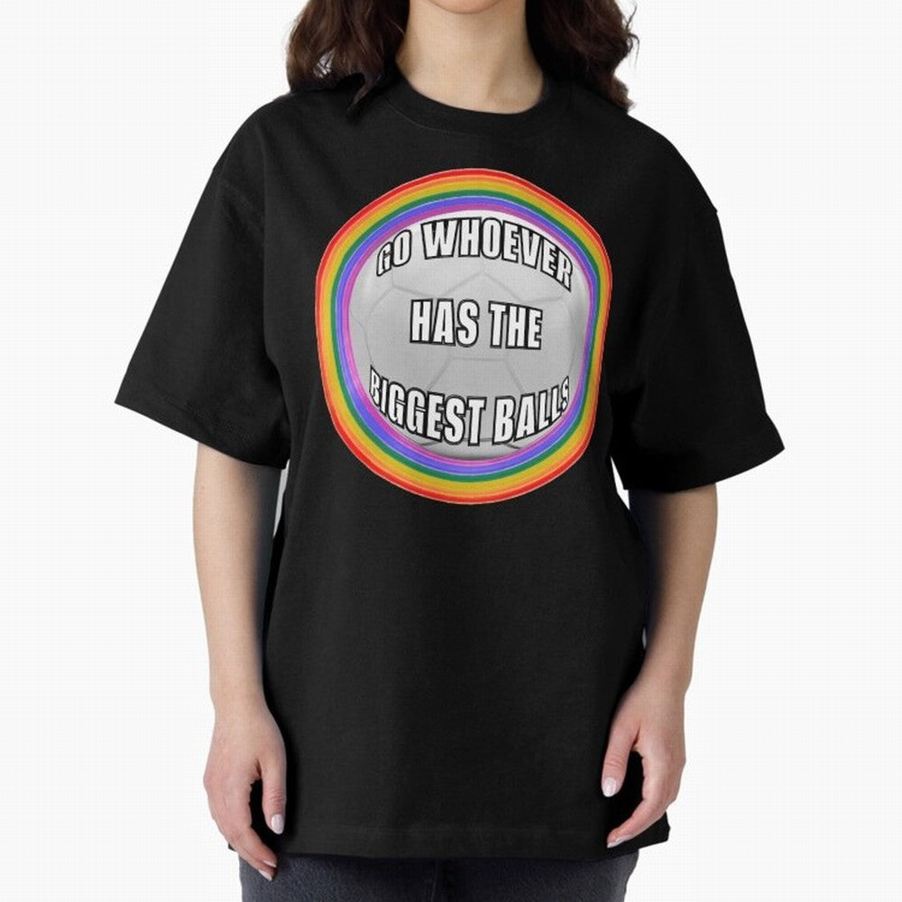 Go whoever has the biggest balls! Classic T-Shirt Celebrate the Magic of FIFA World Cup 2026 with Mbappe and Neymar, France and Portugal Energy, Stadium Memories, Football Loyalty, International Chants and Championship Tradition; Perfect for People