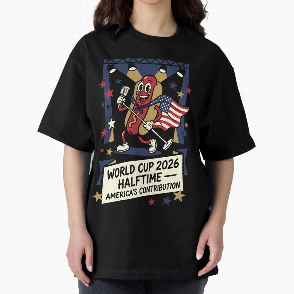 World Cup 2026 Halftime ¡ª America's Contribution V1 Classic T-Shirt Bring Supporter Culture to Match Day Hype around FIFA World Cup 2026, CR7 and Messi, Germany, Worldwide Fan Energy, Dramatic Goals, Stadium Lights and Championship Celebrations;