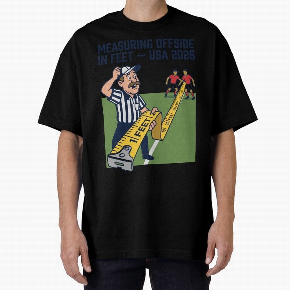 Measuring Offside in Feet ¡ª USA 2026 V3 Classic T-Shirt Make Memories around FIFA World Cup 2026 USA Canada Mexico for Fans of Mbappe and Neymar and Spain and Netherlands, Bringing Stadium Chants, National Pride, Trophy Dreams and Unforgettable