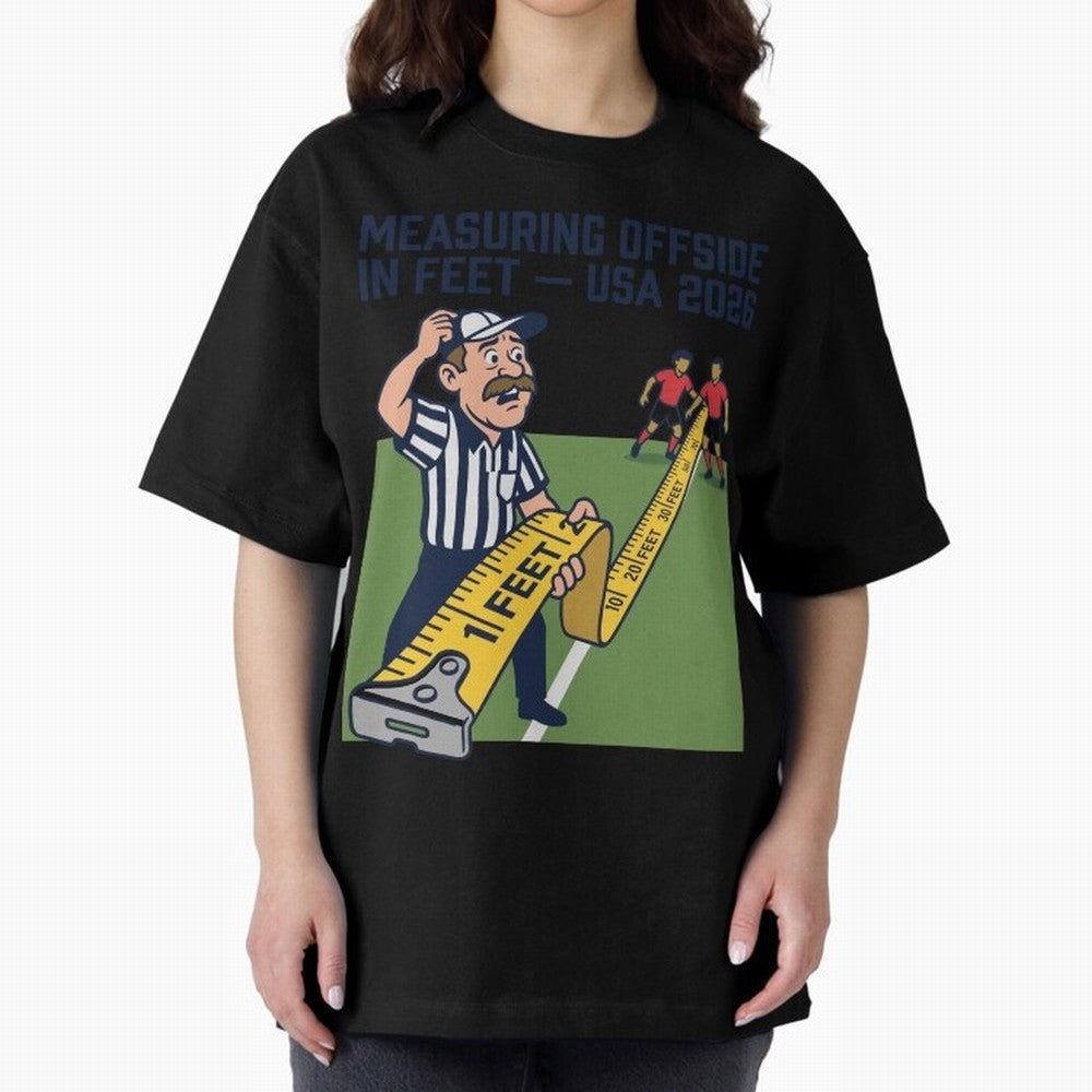 Measuring Offside in Feet ¡ª USA 2026 V3 Classic T-Shirt Make Memories around FIFA World Cup 2026 USA Canada Mexico for Fans of Mbappe and Neymar and Spain and Netherlands, Bringing Stadium Chants, National Pride, Trophy Dreams and Unforgettable