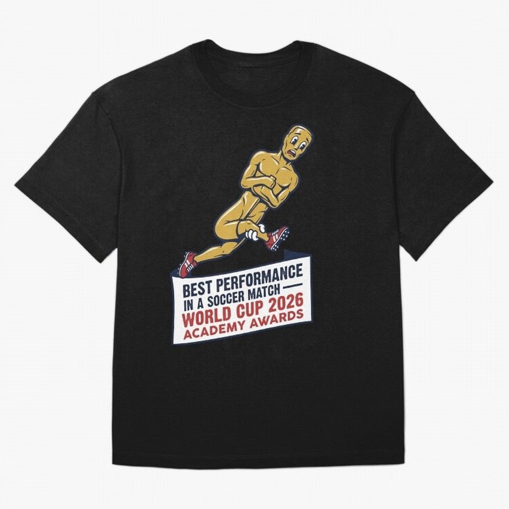 Academy Awards Best Performance Soccer V1 Classic T-Shirt Relive Legendary Nights from FIFA World Cup 2026 Spirit, Connected to Brazil, Haaland, Football Festival Excitement, Trophy Ambitions, Country Rivalries and Star Player Buzz; Made for Die