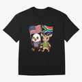 The American eagle and its friend, the South African springbok Classic T-Shirt Celebrate Soccer Greatness during FIFA World Cup 2026 Spirit, Built around France, CR7, Champion Mindset, Group Stage Buzz, Knockout Tension and Passionate Fan Culture;