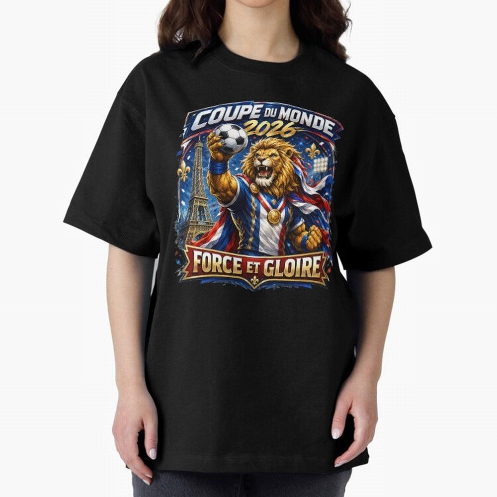 France Lion World Cup 2026 Classic T-Shirt Experience FIFA World Cup 2026 USA Canada Mexico for Fans of Cristiano Ronaldo, Haaland and CR7 and Spain and Netherlands, Bringing Goal Celebration Energy, Supporter Heritage, Football Icons and Worldwide