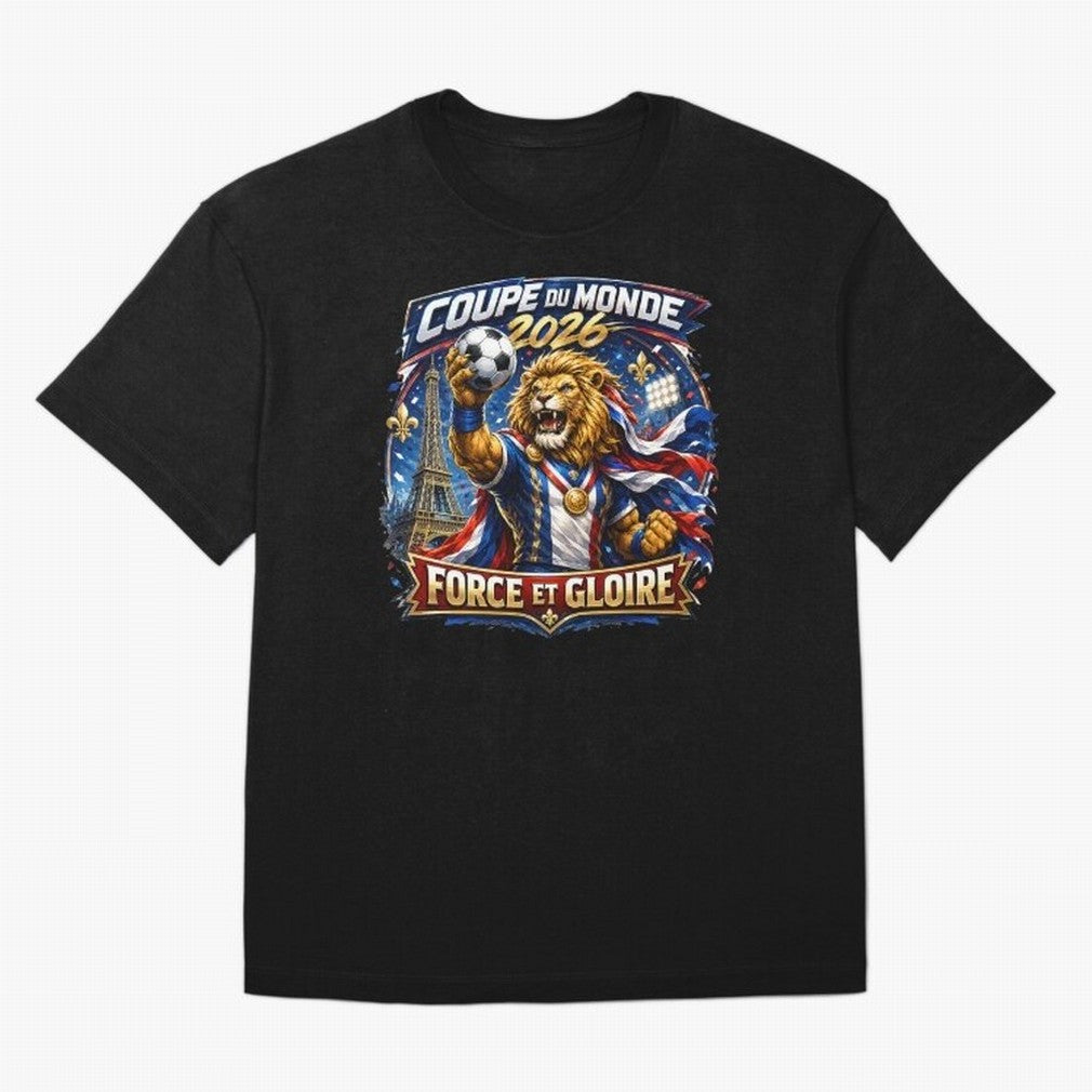 France Lion World Cup 2026 Classic T-Shirt Experience FIFA World Cup 2026 USA Canada Mexico for Fans of Cristiano Ronaldo, Haaland and CR7 and Spain and Netherlands, Bringing Goal Celebration Energy, Supporter Heritage, Football Icons and Worldwide