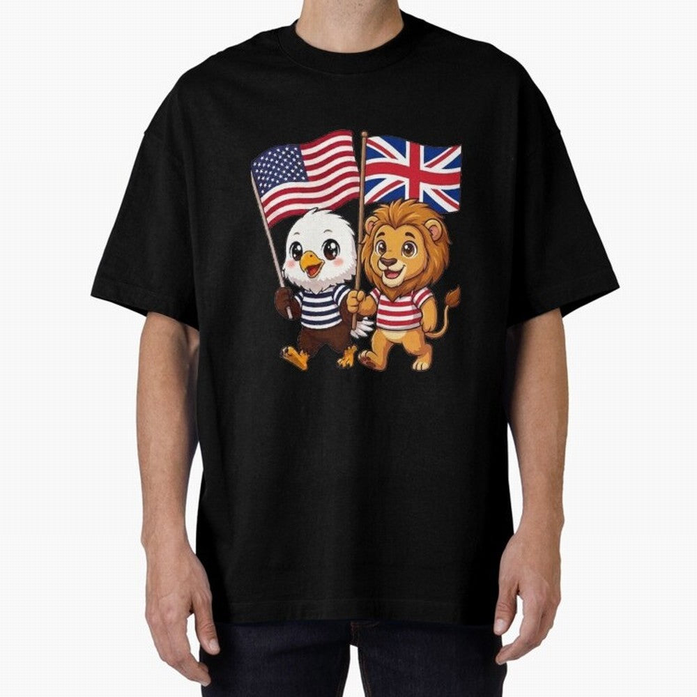 The American eagle and its brothers, the British lion Classic T-Shirt Bring Home FIFA World Cup 2026 USA Canada Mexico for Fans of Haaland and England and Germany, Bringing Tournament Hype, Historic Matchups, Family Viewing Parties and Global