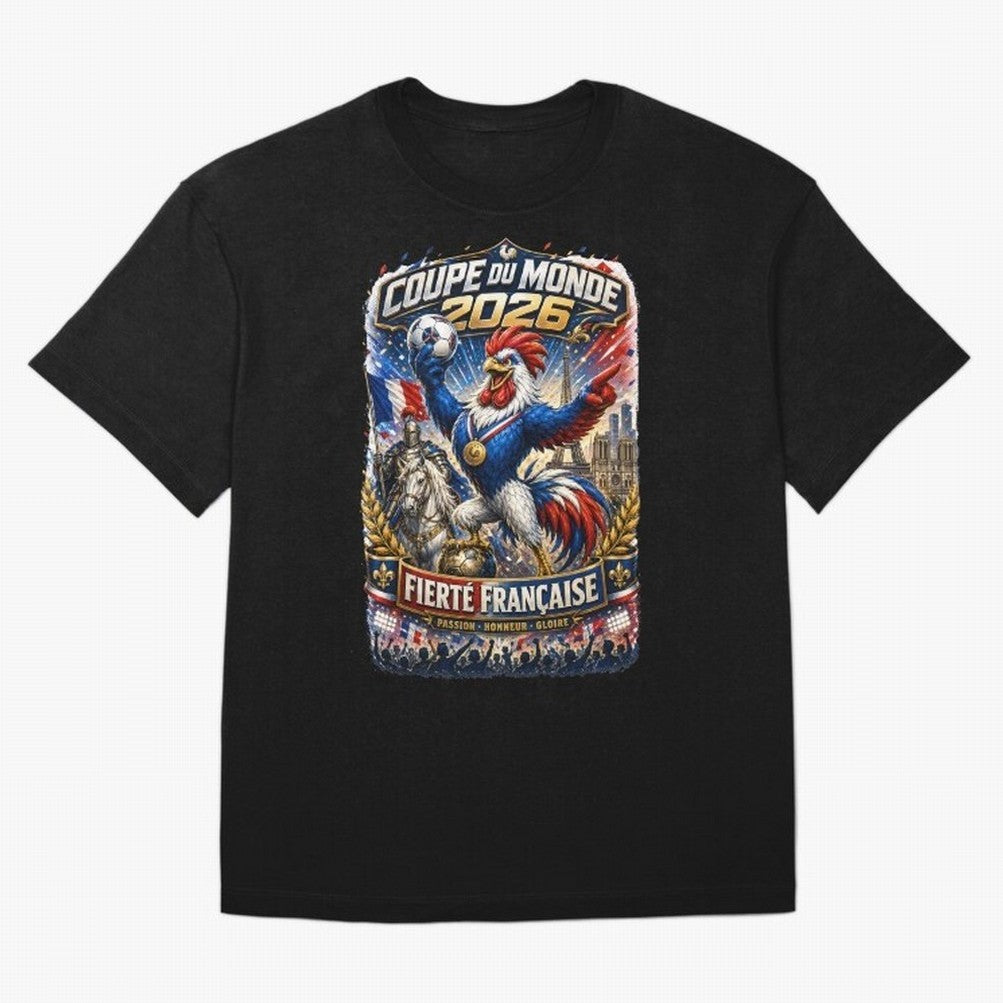 France World Cup 2026 Pride Classic T-Shirt Elevate Global Football Passion for FIFA World Cup 2026 Group Stage, Capturing Messi, CR7 and Mbappe, England, Championship Spirit, Famous Goals, Roaring Crowds and International Football Unity; Perfect