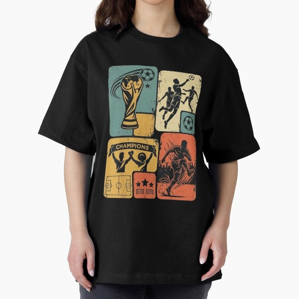 Retro World Cup 2026 Soccer Champion - Vintage Aesthetic Classic Football Shirt Design for Fans and Gift Classic T-Shirt Experience FIFA World Cup 2026 Group Stage Spirit, Made for Argentina and Brazil, Cristiano Ronaldo, Soccer Culture, Superstar