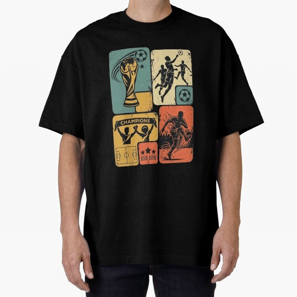 Retro World Cup 2026 Soccer Champion - Vintage Aesthetic Classic Football Shirt Design for Fans and Gift Classic T-Shirt Experience FIFA World Cup 2026 Group Stage Spirit, Made for Argentina and Brazil, Cristiano Ronaldo, Soccer Culture, Superstar