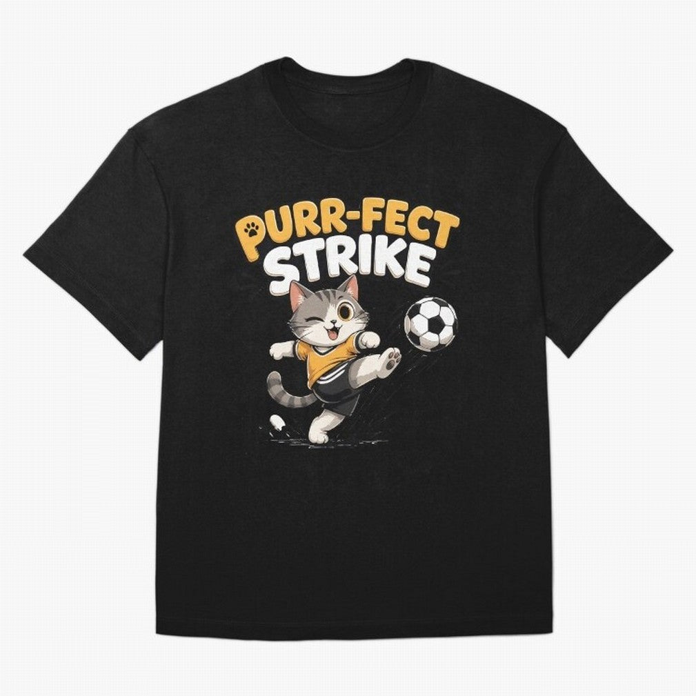 Copy of Purr-fect Strike Classic T-Shirt Stand Proud for FIFA World Cup 2026 USA Canada Mexico Filled with Haaland and Mbappe, England, France and Netherlands Energy, Global Supporter Spirit, Legendary Goals, National Colors and Tournament
