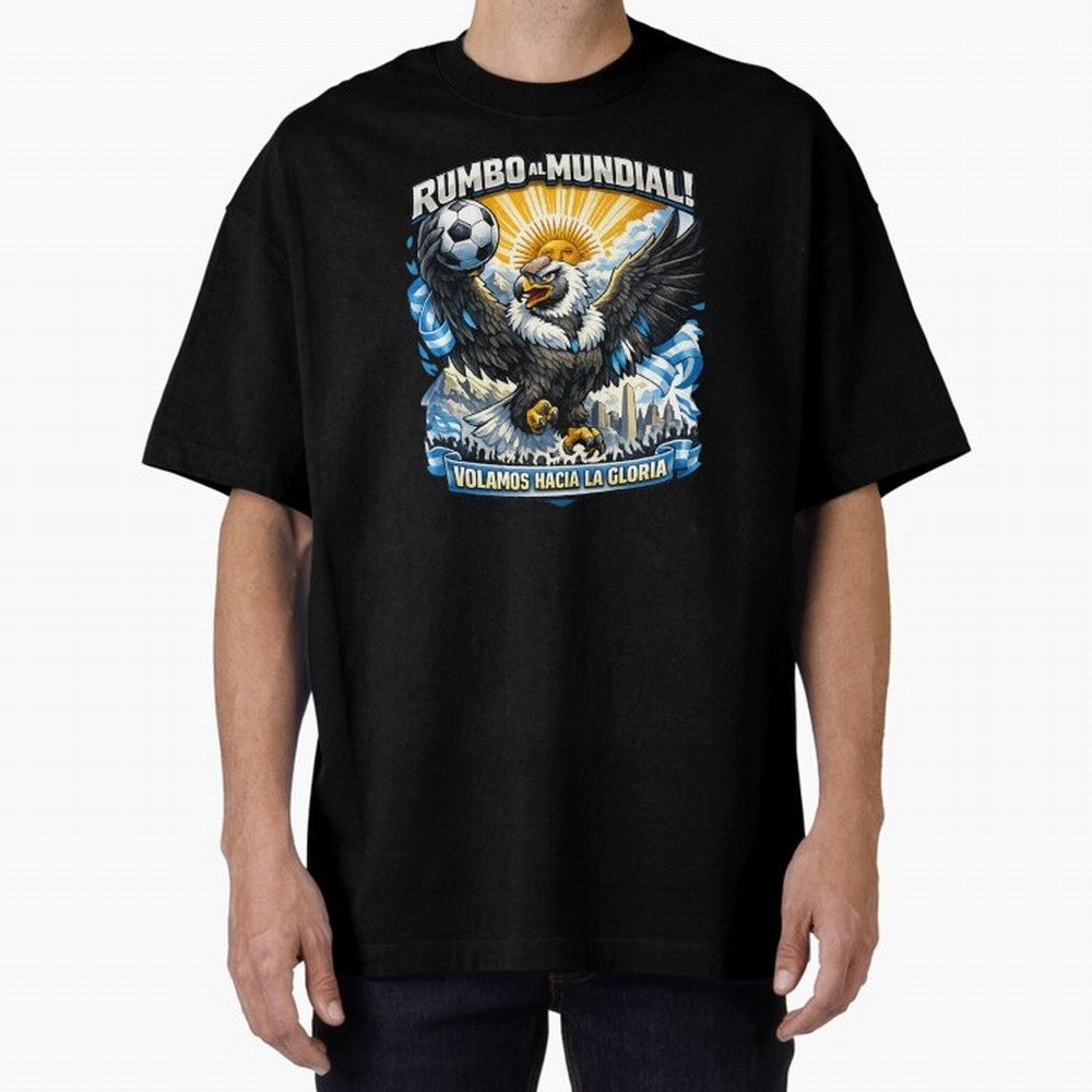 Argentina Eagle World Cup Pride Classic T-Shirt Join the Countdown to Global Football Passion for FIFA World Cup 2026 USA Canada Mexico, Highlighting Cristiano Ronaldo, Haaland and CR7, England and Germany, Worldwide Fan Energy, Dramatic Goals,