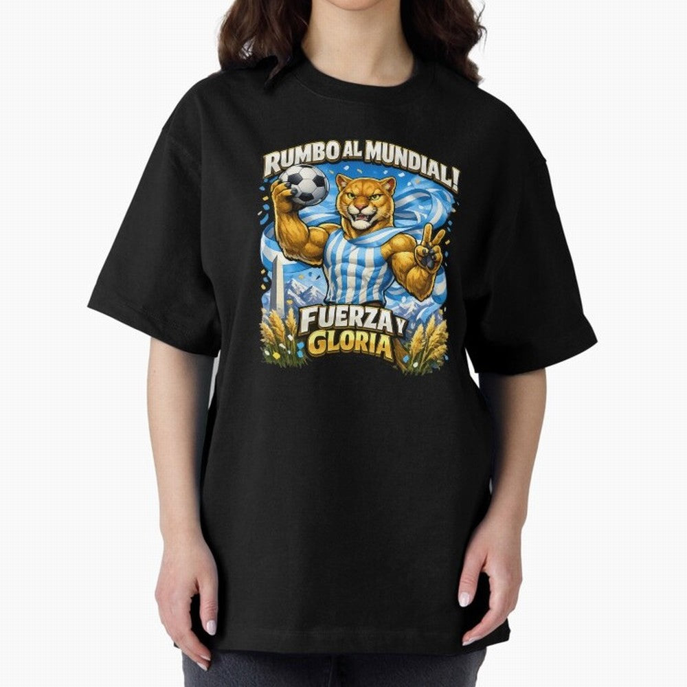 Argentina Puma World Cup Fan Art Classic T-Shirt Bring a Champion Mindset to FIFA World Cup 2026 Highlighting Cristiano Ronaldo, Haaland and CR7, Argentina and Brazil Energy, Vintage Soccer Flavor, Modern Football Stars, National Flags and Final