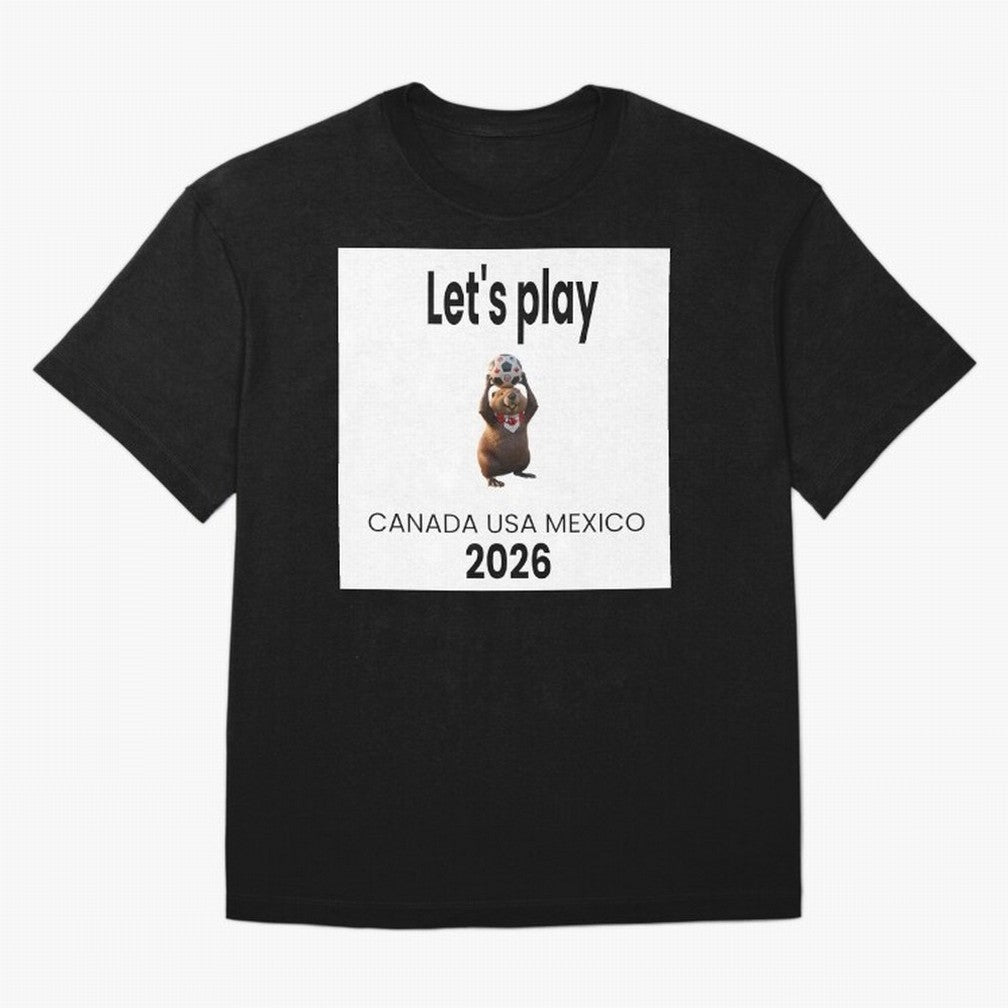 Canadian beaver invites you to World Cup 2026 in USA, Canada and Mexico Classic T-Shirt Feel the Heartbeat of FIFA World Cup 2026 Featuring Neymar, England Energy, Football History, Final Match Energy, Crowd Noise and Once in a Lifetime Moments;
