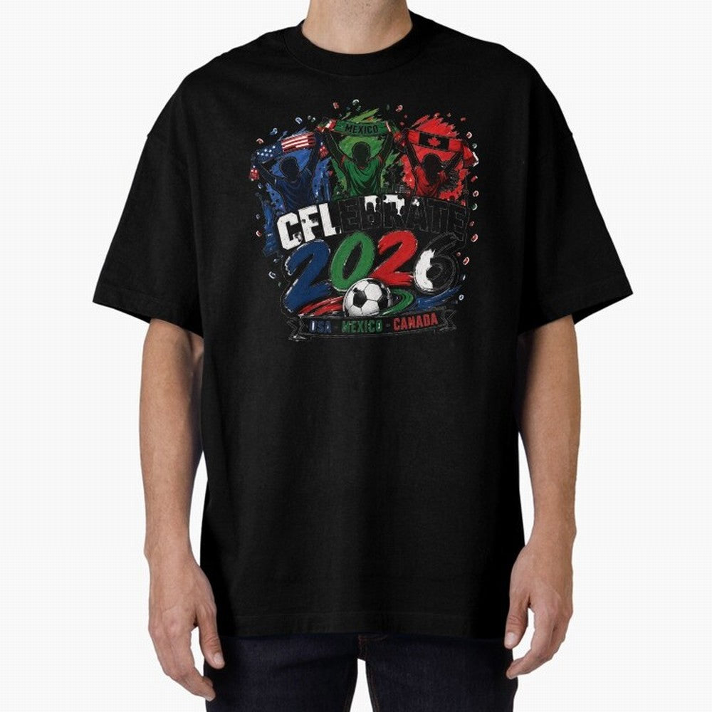 Celebrate 2026 USA Mexico Canada Soccer Fans Classic T-Shirt Celebrate Fan Culture around Global Football Passion for FIFA World Cup 2026 Group Stage, Capturing Messi and Cristiano Ronaldo, Argentina, France and Brazil, Game Day Rituals, Football