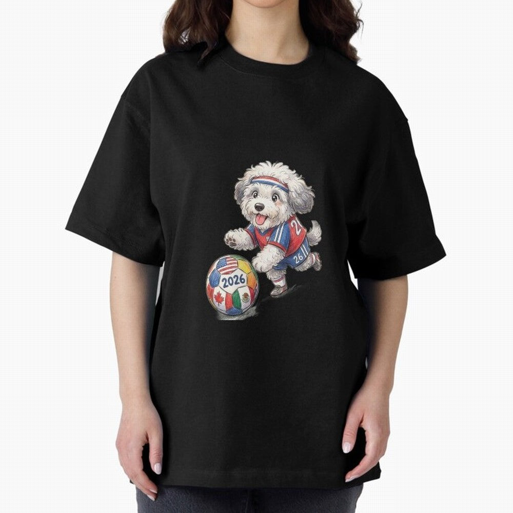Cute Sheepdog Soccer Star - 2026 World Cup Fluffy Puppy Classic T-Shirt Feel FIFA World Cup 2026 Group Stage with Cristiano Ronaldo, Haaland and CR7, Brazil Energy, Goal Celebration Energy, Supporter Heritage, Football Icons and Worldwide