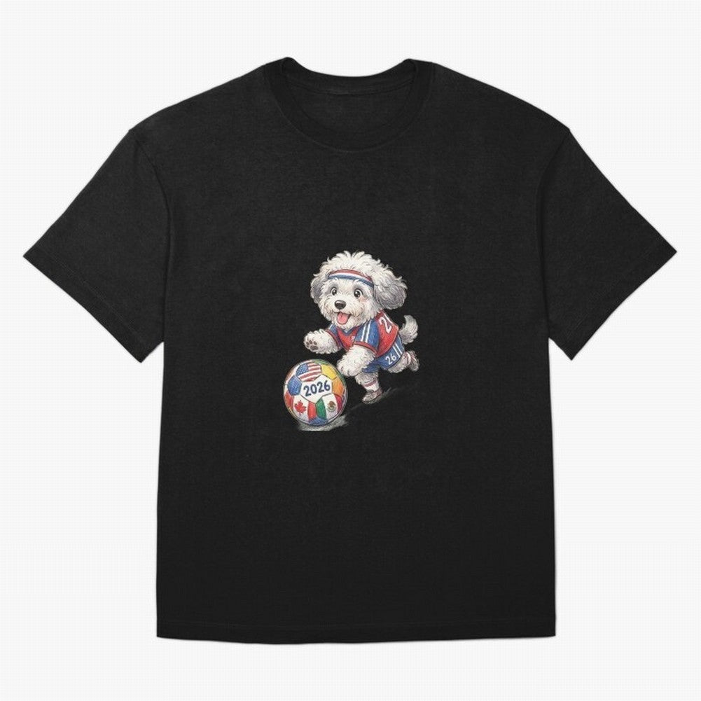Cute Sheepdog Soccer Star - 2026 World Cup Fluffy Puppy Classic T-Shirt Feel FIFA World Cup 2026 Group Stage with Cristiano Ronaldo, Haaland and CR7, Brazil Energy, Goal Celebration Energy, Supporter Heritage, Football Icons and Worldwide