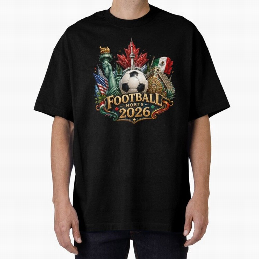 Road to 2026 USA Mexico Canada Soccer Design Classic T-Shirt Bring Champion Energy into Global Football Passion for FIFA World Cup 2026 Group Stage, Featuring Neymar, Haaland and Cristiano Ronaldo, Spain and Netherlands, Vintage Soccer Flavor,