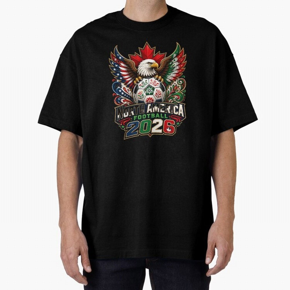 United by Football 2026 North America Soccer Design Classic T-Shirt Feel International Energy from the FIFA World Cup 2026 USA Canada Mexico Journey through Cristiano Ronaldo, Haaland and CR7 Highlights, Brazil Pride, Game Day Rituals, Football