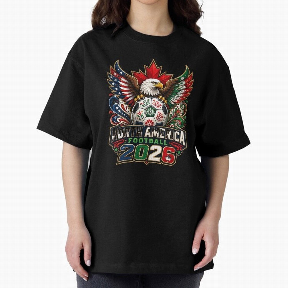 United by Football 2026 North America Soccer Design Classic T-Shirt Feel International Energy from the FIFA World Cup 2026 USA Canada Mexico Journey through Cristiano Ronaldo, Haaland and CR7 Highlights, Brazil Pride, Game Day Rituals, Football