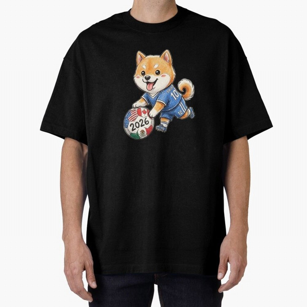 Cute Shiba Inu Soccer Star #10 - World Cup 2026 Edition Classic T-Shirt Fuel FIFA World Cup 2026 USA Canada Mexico for Fans of Haaland and Germany, Bringing Stadium Chants, National Pride, Trophy Dreams and Unforgettable Football Memories; Great