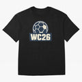 WC26 Retro Soccer Ball Vintage Football Fan Design Classic T-Shirt Stand Proud for FIFA World Cup 2026 Spirit, Built around France, Mbappe, Retro Football Energy, Iconic Rivalries, Trophy Chase Drama and Stadium Atmosphere; Ideal for Passionate
