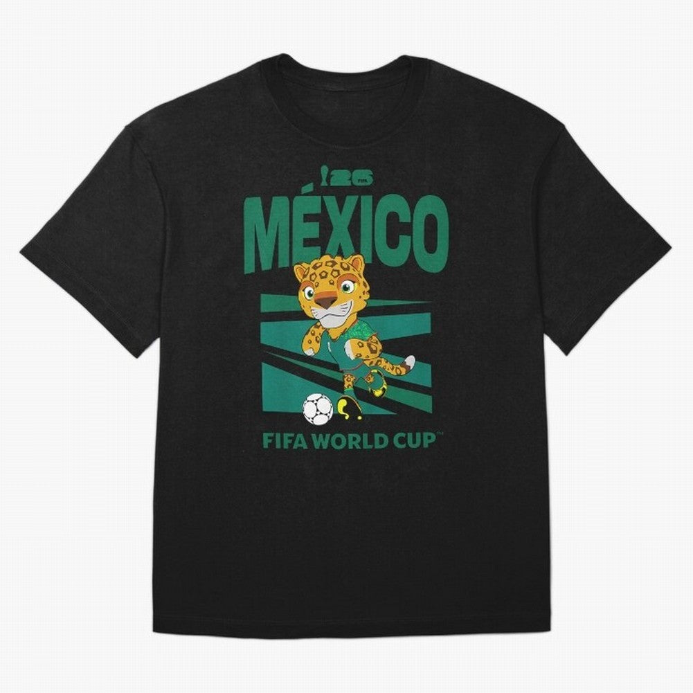Kids World Cup26 Mexico Mascot Ball Classic T-Shirt Celebrate the Magic of the FIFA World Cup 2026 Group Stage Journey through Messi, CR7 and Mbappe Highlights, Brazil, Portugal and Argentina Pride, Football History, Final Match Energy, Crowd Noise