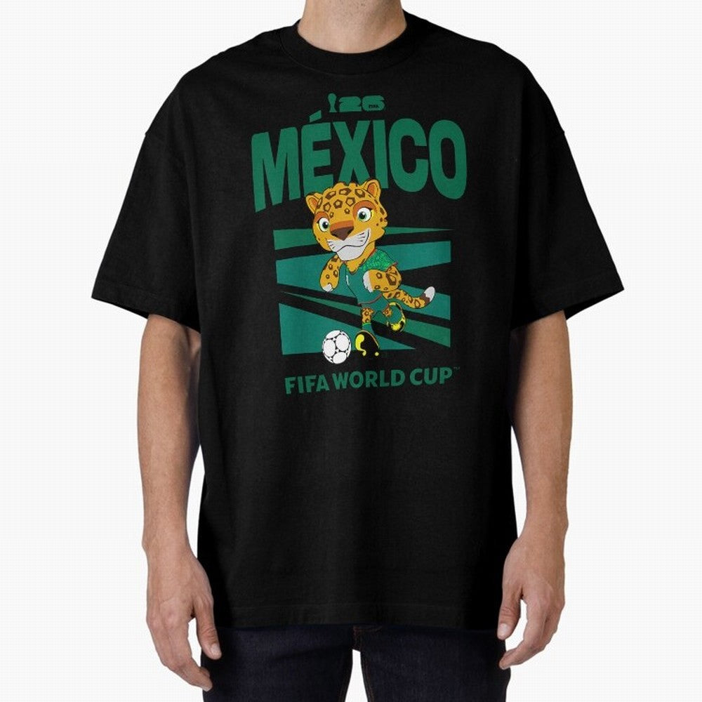 Kids World Cup26 Mexico Mascot Ball Classic T-Shirt Celebrate the Magic of the FIFA World Cup 2026 Group Stage Journey through Messi, CR7 and Mbappe Highlights, Brazil, Portugal and Argentina Pride, Football History, Final Match Energy, Crowd Noise