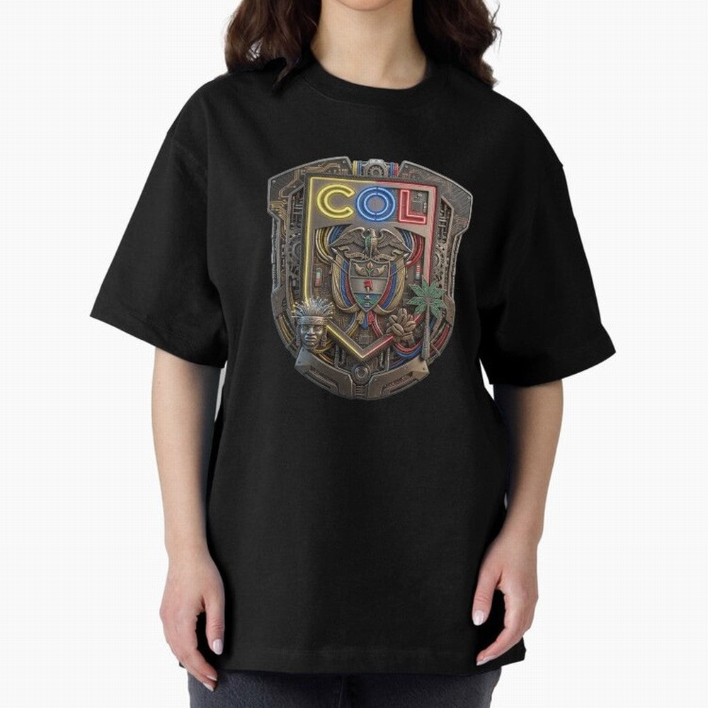 Feel the passion of Colombia with this dynamic Shield and soccer player design Classic T-Shirt Show Your Stadium Side during FIFA World Cup 2026 Group Stage for Fans of Mbappe and Neymar and Argentina, Bringing Global Supporter Spirit, Legendary
