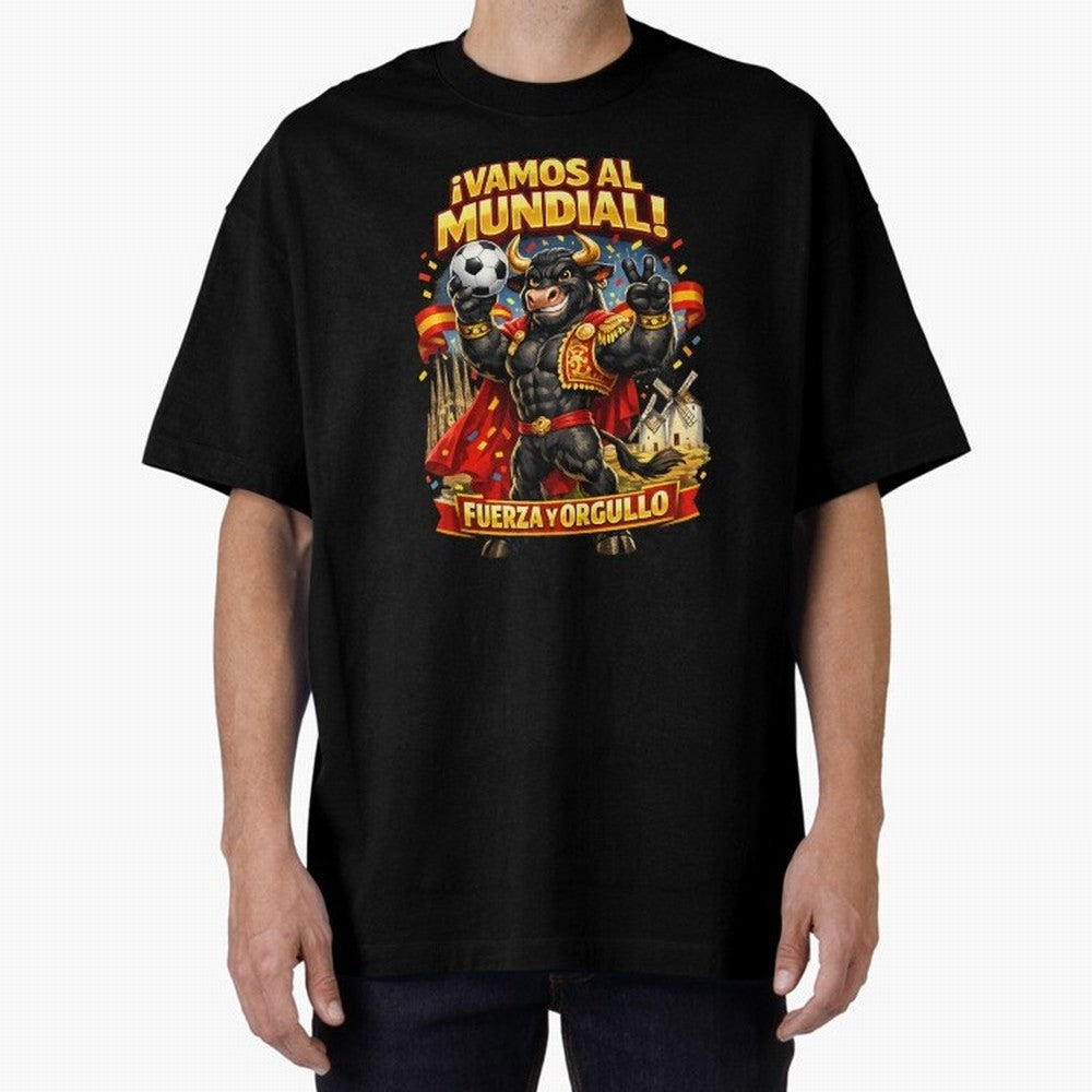 Spain World Cup 2026 Bull Fan Shirt Classic T-Shirt Bring Match Day Fire to Global Football Passion for FIFA World Cup 2026 USA Canada Mexico, Built around CR7, England and Germany, Global Supporter Spirit, Legendary Goals, National Colors and