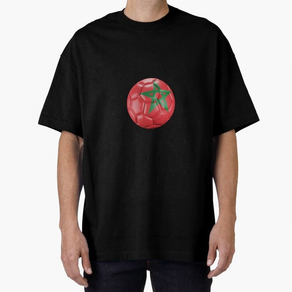 Morocco Ball Classic T-Shirt Celebrate Match Day Hype around FIFA World Cup 2026 Group Stage, Mbappe and Neymar, Portugal, Stadium Chants, National Pride, Trophy Dreams and Unforgettable Football Memories; Ideal for Passionate Fans Who Love