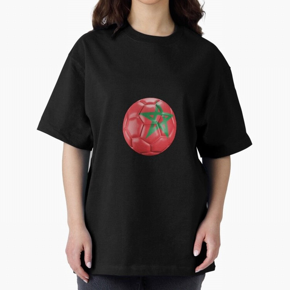 Morocco Ball Classic T-Shirt Celebrate Match Day Hype around FIFA World Cup 2026 Group Stage, Mbappe and Neymar, Portugal, Stadium Chants, National Pride, Trophy Dreams and Unforgettable Football Memories; Ideal for Passionate Fans Who Love