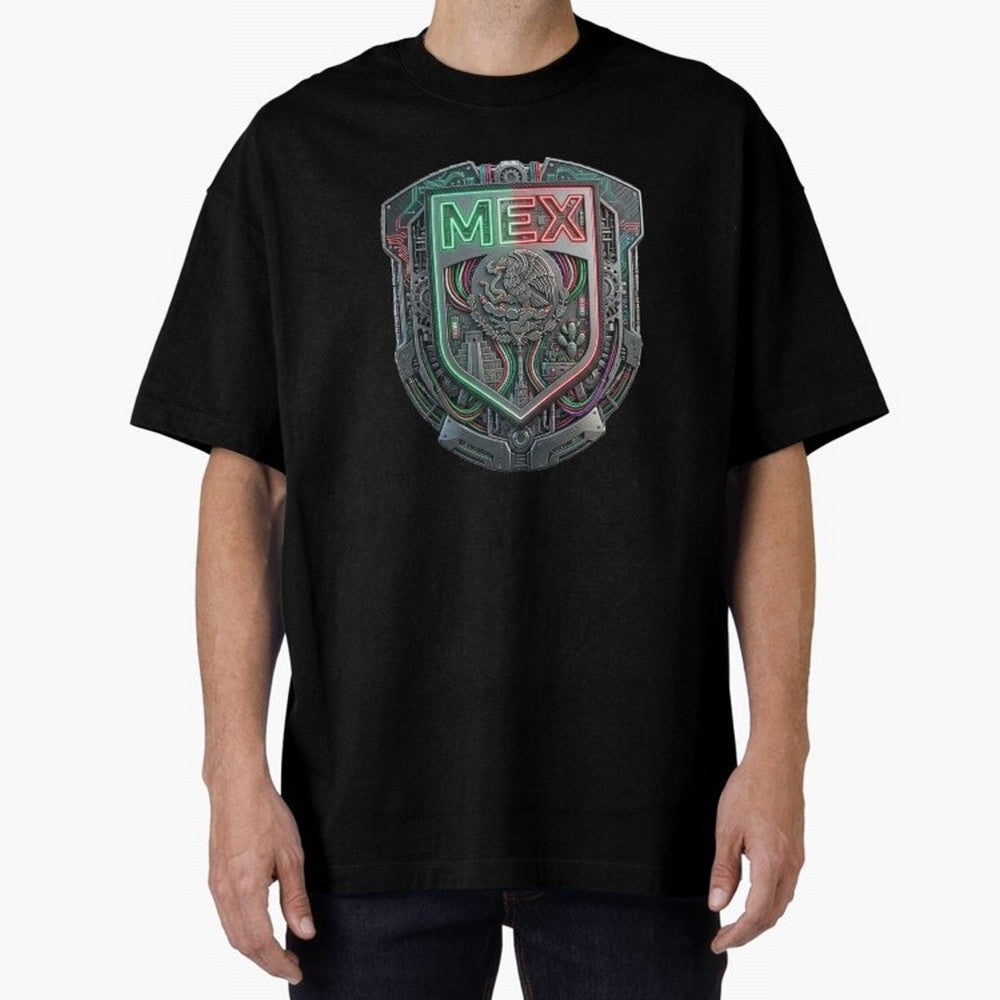 M¨¦xico Shield Heritage - Detailed MEX Eagle Art Classic T-Shirt Experience the Global Stage of Global Football Passion for FIFA World Cup 2026 Group Stage, with Cristiano Ronaldo, Netherlands, Soccer Culture, Superstar Moments, National Team