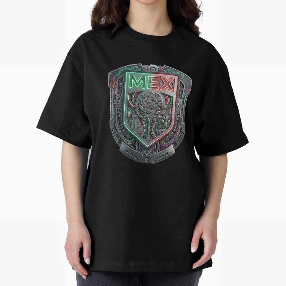 M¨¦xico Shield Heritage - Detailed MEX Eagle Art Classic T-Shirt Experience the Global Stage of Global Football Passion for FIFA World Cup 2026 Group Stage, with Cristiano Ronaldo, Netherlands, Soccer Culture, Superstar Moments, National Team