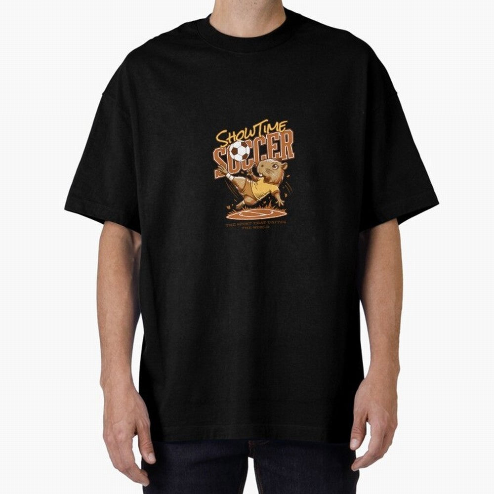 Capybara Playing Soccer Football Vibes Classic T-Shirt Celebrate the Stars of Match Day Hype around FIFA World Cup 2026 USA Canada Mexico, Mbappe, Netherlands, Classic Soccer Heritage, Championship Pressure, Fan Loyalty and International Pride;