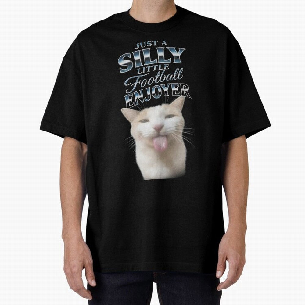 Just A Silly Football Enjoyer World Cup 2026 USA Meme Soccer Classic T-Shirt Relive Match Day Hype around FIFA World Cup 2026, Haaland and Mbappe, Germany, Global Supporter Spirit, Legendary Goals, National Colors and Tournament Celebration; Ideal