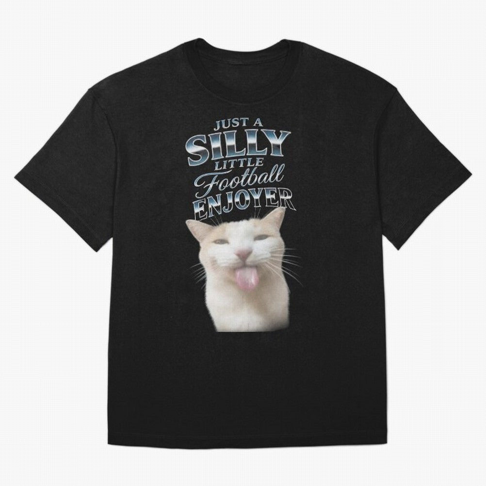 Just A Silly Football Enjoyer World Cup 2026 USA Meme Soccer Classic T-Shirt Relive Match Day Hype around FIFA World Cup 2026, Haaland and Mbappe, Germany, Global Supporter Spirit, Legendary Goals, National Colors and Tournament Celebration; Ideal