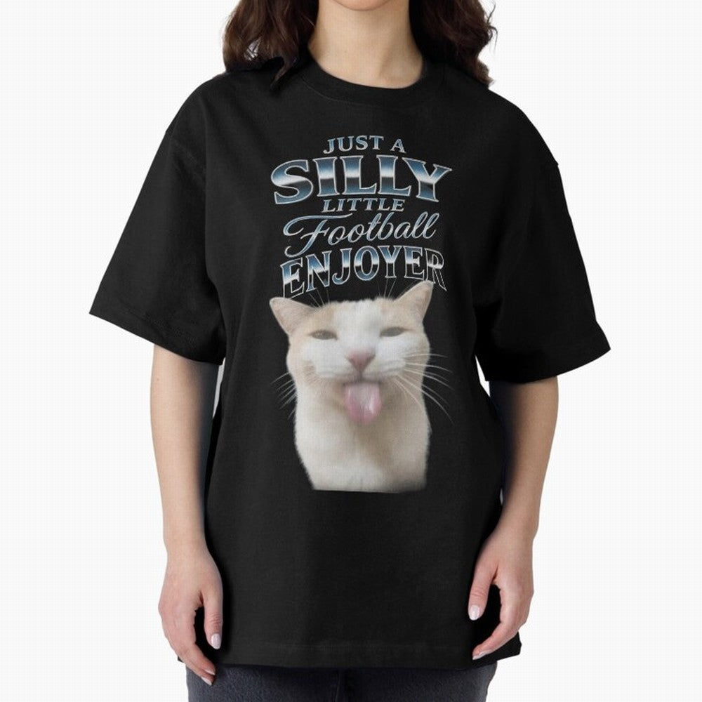 Just A Silly Football Enjoyer World Cup 2026 USA Meme Soccer Classic T-Shirt Relive Match Day Hype around FIFA World Cup 2026, Haaland and Mbappe, Germany, Global Supporter Spirit, Legendary Goals, National Colors and Tournament Celebration; Ideal