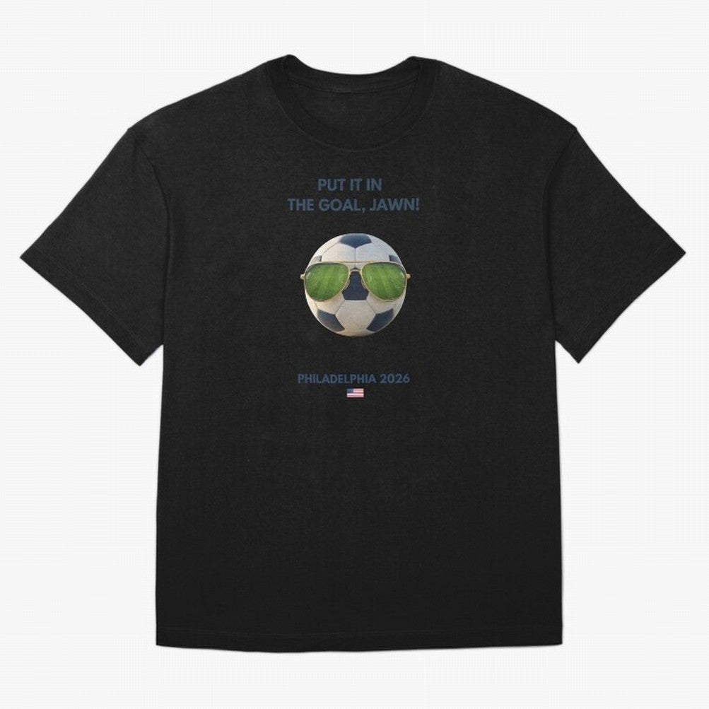 WC26 Hosting City: Philadelphia | Fun and Smart Soccer Fan Gear Classic T-Shirt Relive Legendary Nights from FIFA World Cup 2026 Group Stage Celebrating CR7 and Messi, England and Germany Energy, Sports Nostalgia, International Competition, Famous