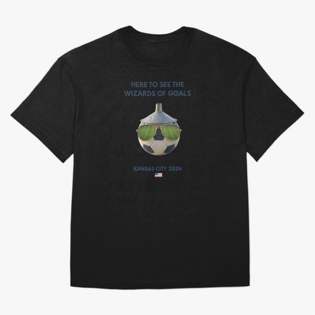 WC26 Hosting City: Kansas City | Fun and Smart Soccer Fan Gear Classic T-Shirt Show Support during FIFA World Cup 2026 USA Canada Mexico Filled with Mbappe, Portugal Energy, Stadium Chants, National Pride, Trophy Dreams and Unforgettable Football
