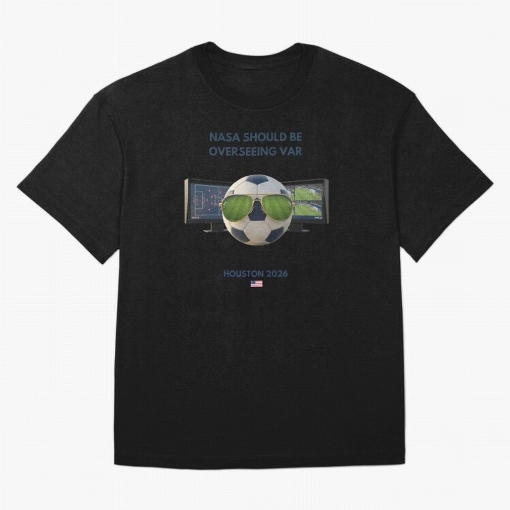 WC26 Hosting City: Houston | Fun and Smart Soccer Fan Gear Classic T-Shirt Cheer through Every Moment of Global Football Passion for FIFA World Cup 2026 USA Canada Mexico, Capturing Neymar, Haaland and Cristiano Ronaldo, Spain and Netherlands,