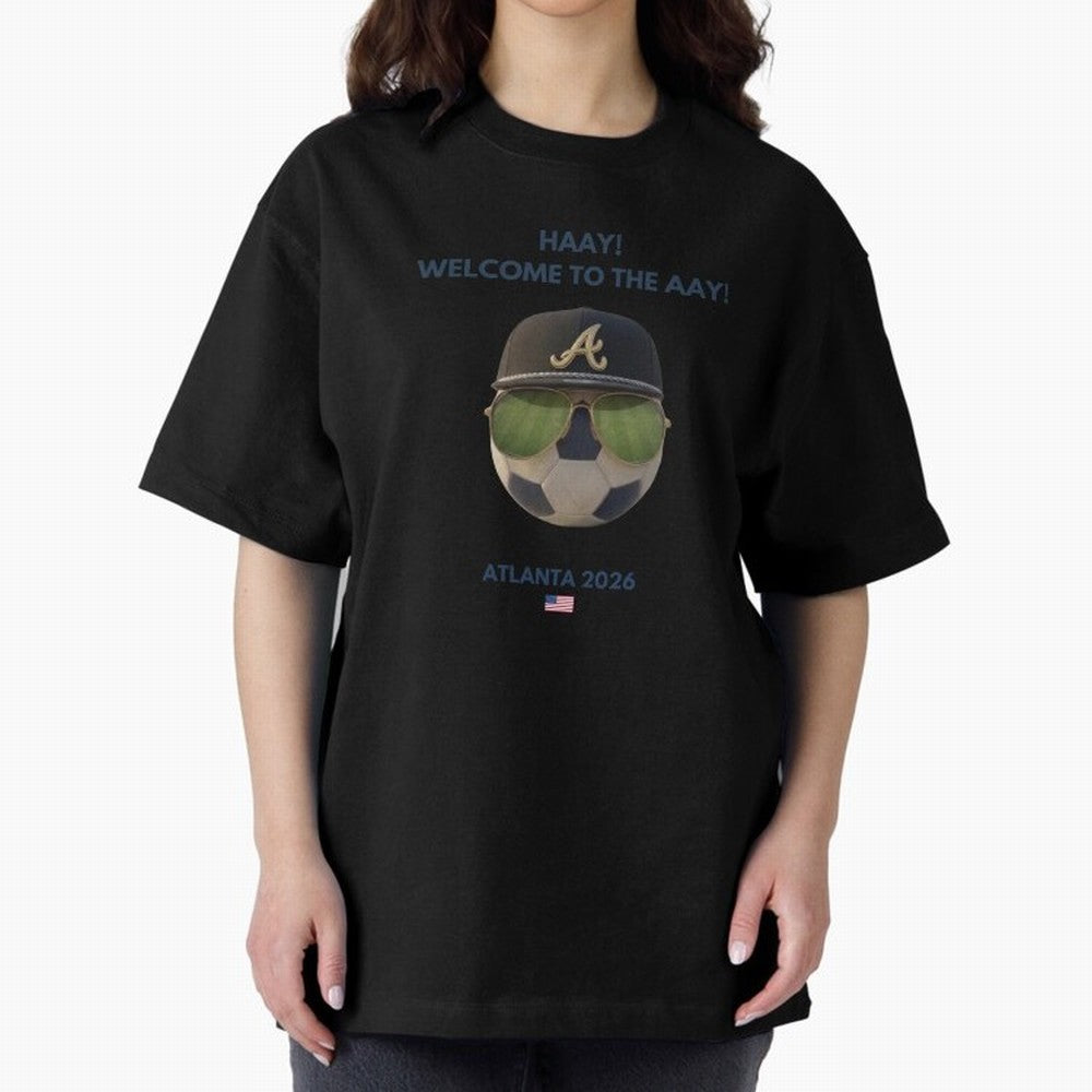 WC26 Hosting City: Atlanta | Fun and Smart Soccer Fan Gear Classic T-Shirt Elevate Global Football Passion for FIFA World Cup 2026 Group Stage, Made for Messi, England, France and Netherlands, Stadium Memories, Football Loyalty, International