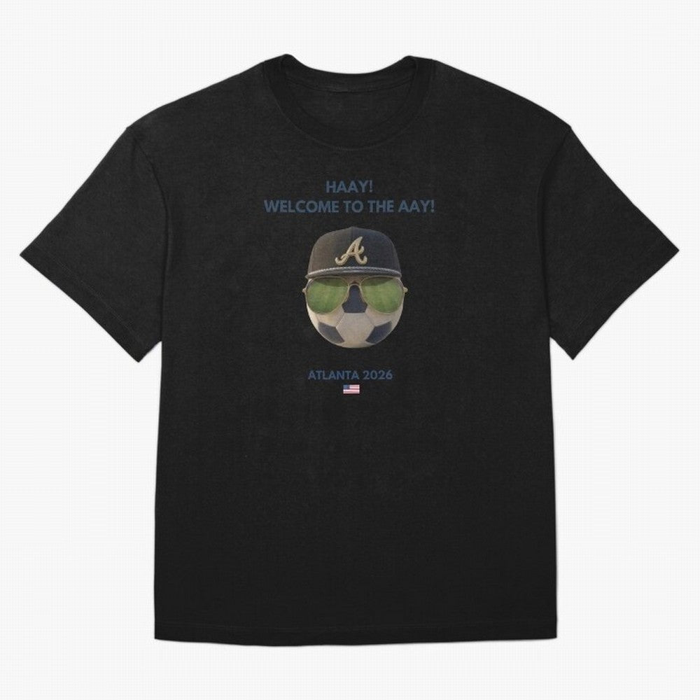 WC26 Hosting City: Atlanta | Fun and Smart Soccer Fan Gear Classic T-Shirt Elevate Global Football Passion for FIFA World Cup 2026 Group Stage, Made for Messi, England, France and Netherlands, Stadium Memories, Football Loyalty, International