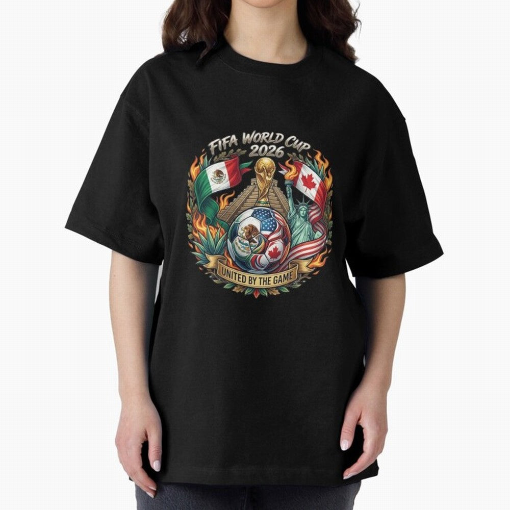 United By The Game 2026 Art Classic T-Shirt Honor the Beautiful Game during the FIFA World Cup 2026 USA Canada Mexico Journey through Messi, Neymar and Mbappe Highlights, Argentina Pride, Classic Soccer Heritage, Championship Pressure, Fan Loyalty