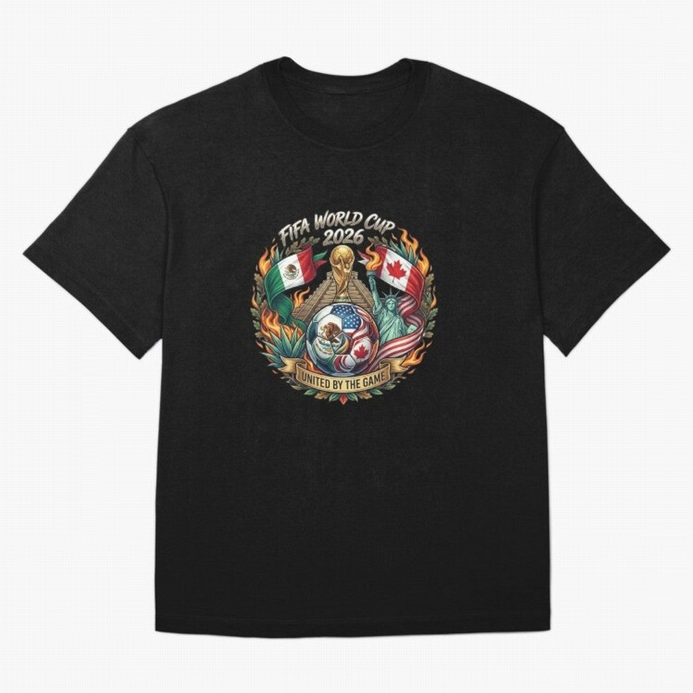 United By The Game 2026 Art Classic T-Shirt Honor the Beautiful Game during the FIFA World Cup 2026 USA Canada Mexico Journey through Messi, Neymar and Mbappe Highlights, Argentina Pride, Classic Soccer Heritage, Championship Pressure, Fan Loyalty