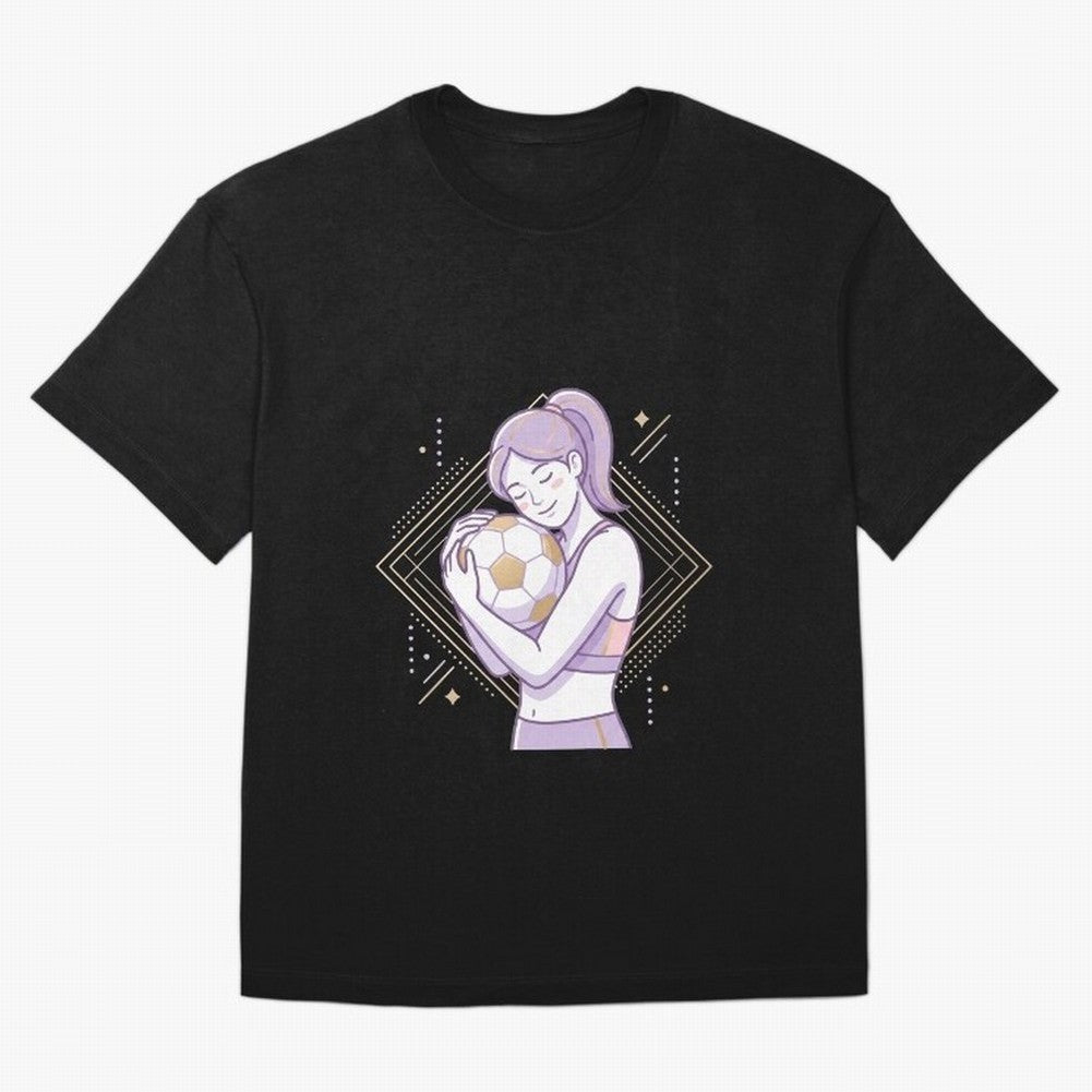Emotional Soccer Girl Love for Football Classic T-Shirt Celebrate Fan Favorites in FIFA World Cup 2026 Capturing Mbappe, Argentina Energy, Champion Mindset, Group Stage Buzz, Knockout Tension and Passionate Fan Culture; Created for Match Day