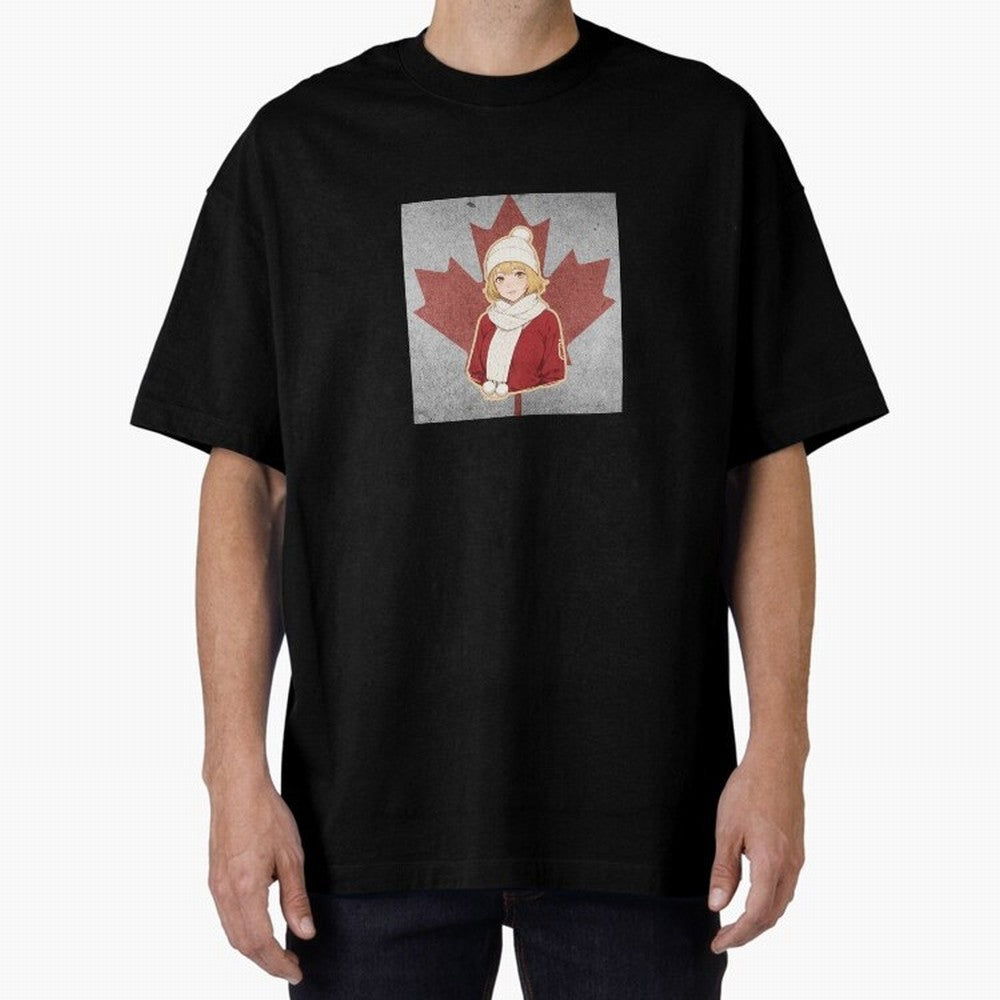 Canada Anime Football Fan Girl World Cup Edition Classic T-Shirt Relive Legendary Nights from FIFA World Cup 2026 Group Stage Spirit, Centered on France and Portugal, Haaland and Mbappe, Supporter Pride, Iconic Celebrations, Legendary Names and
