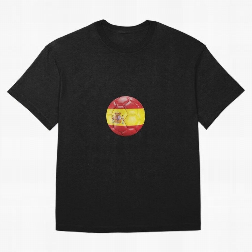 Spain Football Classic T-Shirt Carry the Colors and Pride of Global Football Passion for FIFA World Cup 2026 Group Stage, with Messi, Neymar and Mbappe, England and Germany, Classic Soccer Heritage, Championship Pressure, Fan Loyalty and