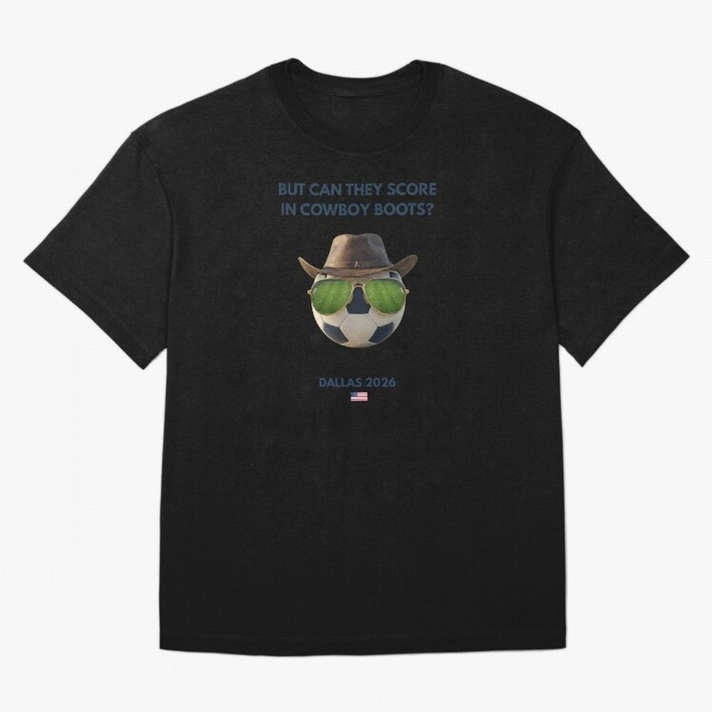 WC26 Hosting City: Dallas | Fun and Smart Soccer Fan Gear Classic T-Shirt Turn Every Weekend Toward the FIFA World Cup 2026 Journey through CR7 Highlights, Spain and Netherlands Pride, Tournament Hype, Historic Matchups, Family Viewing Parties and