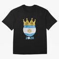 Argentina Football Champion Crown 2026 Classic T-Shirt Embrace FIFA World Cup 2026 Group Stage with Cristiano Ronaldo, Haaland and CR7, Spain and Netherlands Energy, Soccer Culture, Superstar Moments, National Team Dreams and Competitive Fire;