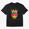 Germany Football Champion Crown 2026 Classic T-Shirt Represent the Passion of Global Football Passion for FIFA World Cup 2026 USA Canada Mexico, Capturing Neymar, Haaland and Cristiano Ronaldo, England, France and Netherlands, Goal Celebration