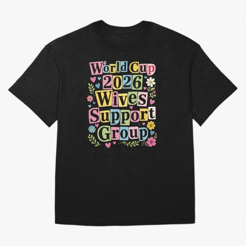 World Cup 2026 Wives Support Group Funny Soccer Meme USA Football Widow Humor Classic T-Shirt Keep the Legacy of FIFA World Cup 2026 USA Canada Mexico Built around CR7 and Messi, Brazil, Portugal and Argentina Energy, Vintage Soccer Flavor, Modern